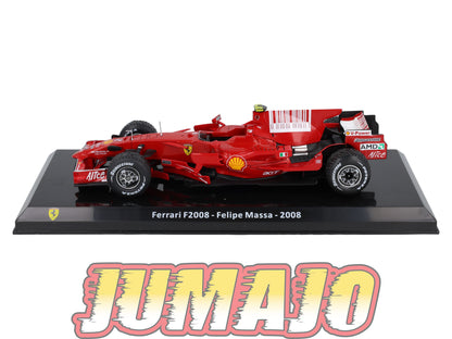 VQFF26 Voiture 1/24 Altaya Formule 1 FERRARI F2008 2008 F.Massa