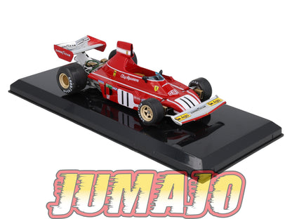 VQFF32 Voiture 1/24 Altaya Formule 1 FERRARI 312 B3-74 1974 #11 C Regazzoni