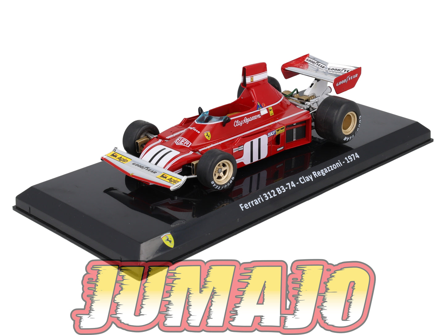 VQFF32 Voiture 1/24 Altaya Formule 1 FERRARI 312 B3-74 1974 #11 C Regazzoni