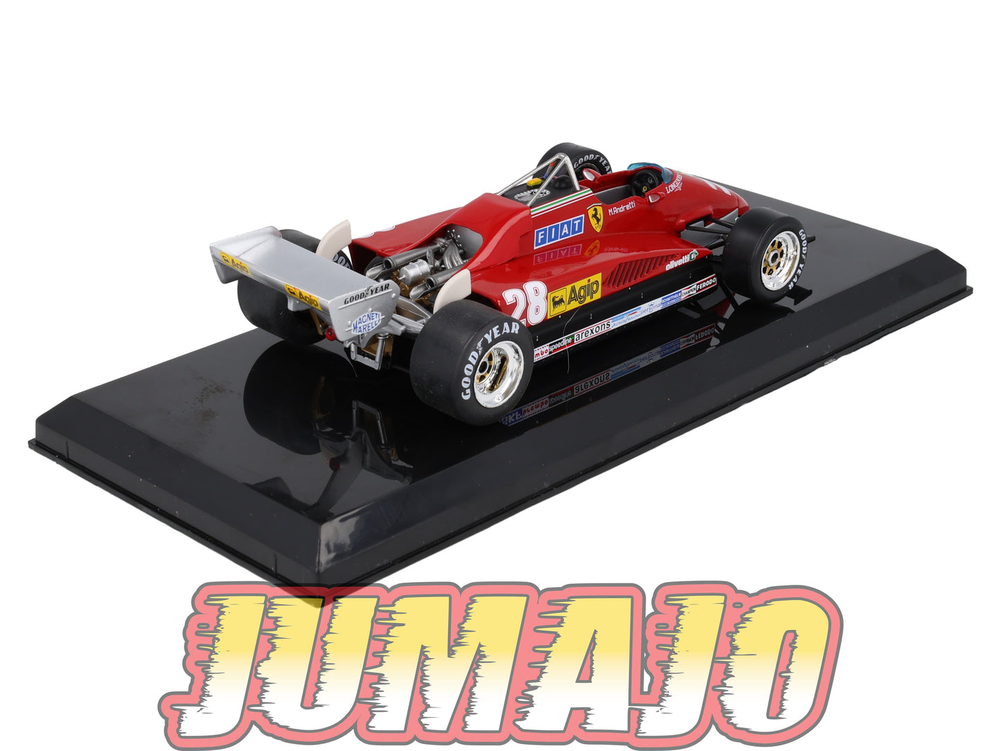 VQFF33 Voiture 1/24 Altaya Formule 1 FERRARI 126 C2 1982 #28 M Andretti