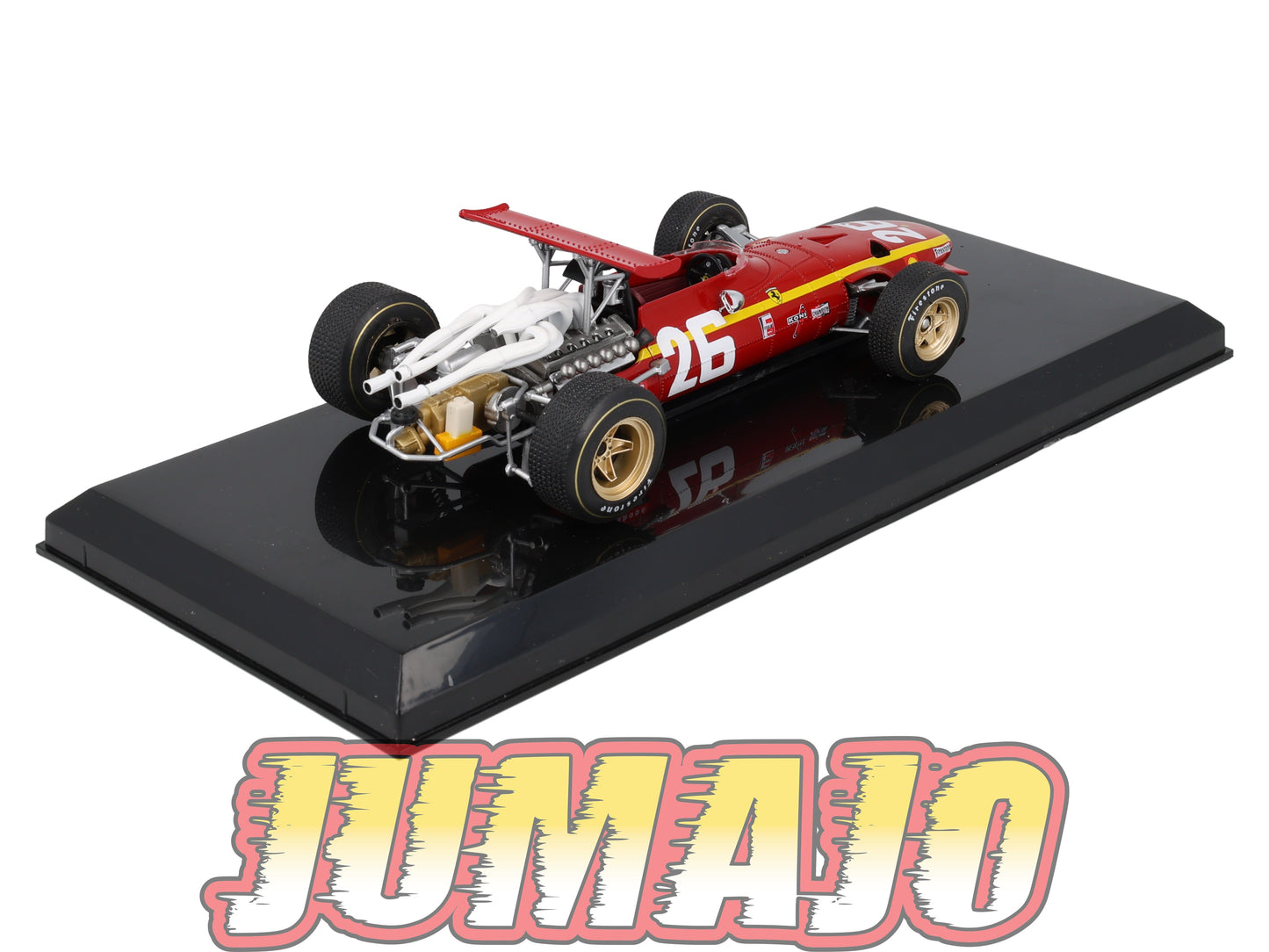 VQFF35 Voiture 1/24 Altaya Formule 1 FERRARI 312 F1 1968 #26 J Ickx