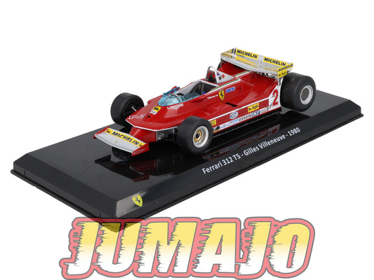 VQFF36 Voiture 1/24 Altaya Formule 1 FERRARI 312 T5 1980 #2 G Villeneuve