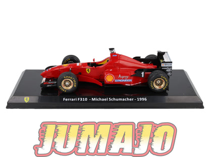 VQFF37 Voiture 1/24 Altaya Formule 1 FERRARI F310 1996 #1 M Schumacher