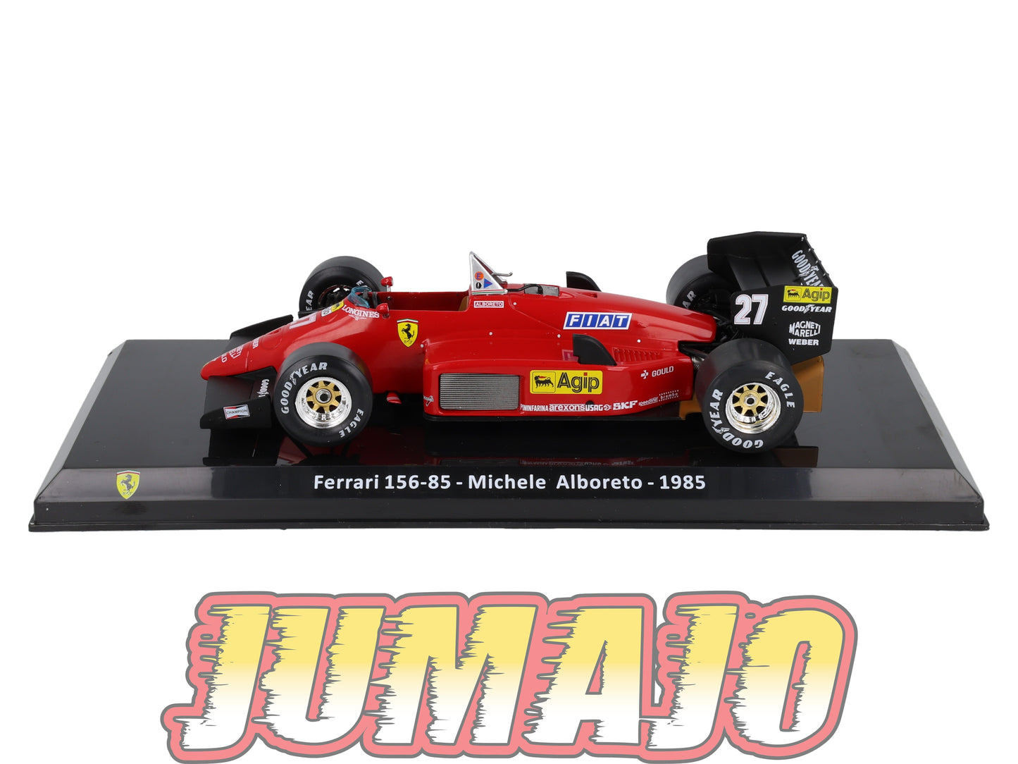VQFF38 Voiture 1/24 Altaya Formule 1 FERRARI 156-85 1985 #27 M Alboreto