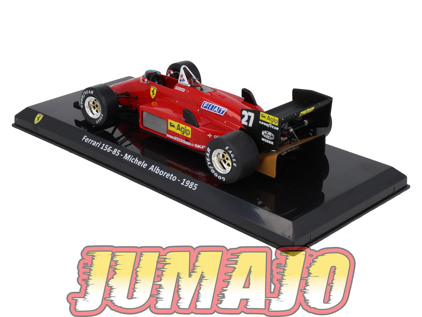 VQFF38 Voiture 1/24 Altaya Formule 1 FERRARI 156-85 1985 #27 M Alboreto