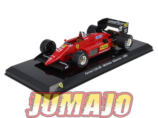 VQFF38 Voiture 1/24 Altaya Formule 1 FERRARI 156-85 1985 #27 M Alboreto
