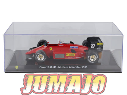 VQFF38 Voiture 1/24 Altaya Formule 1 FERRARI 156-85 1985 #27 M Alboreto