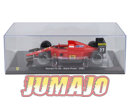 VQFF39 Voiture 1/24 Altaya Formule 1 FERRARI F1-91 1991 #27 A Prost