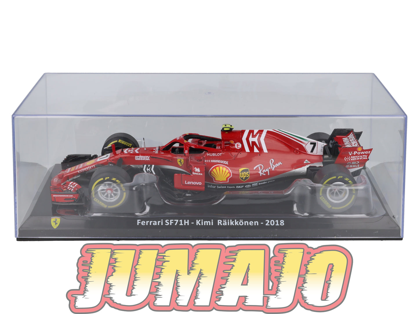 VQFF5 Voiture 1/24 Altaya Formule 1 FERRARI SF71H 2018 #7 K.Raikkonen