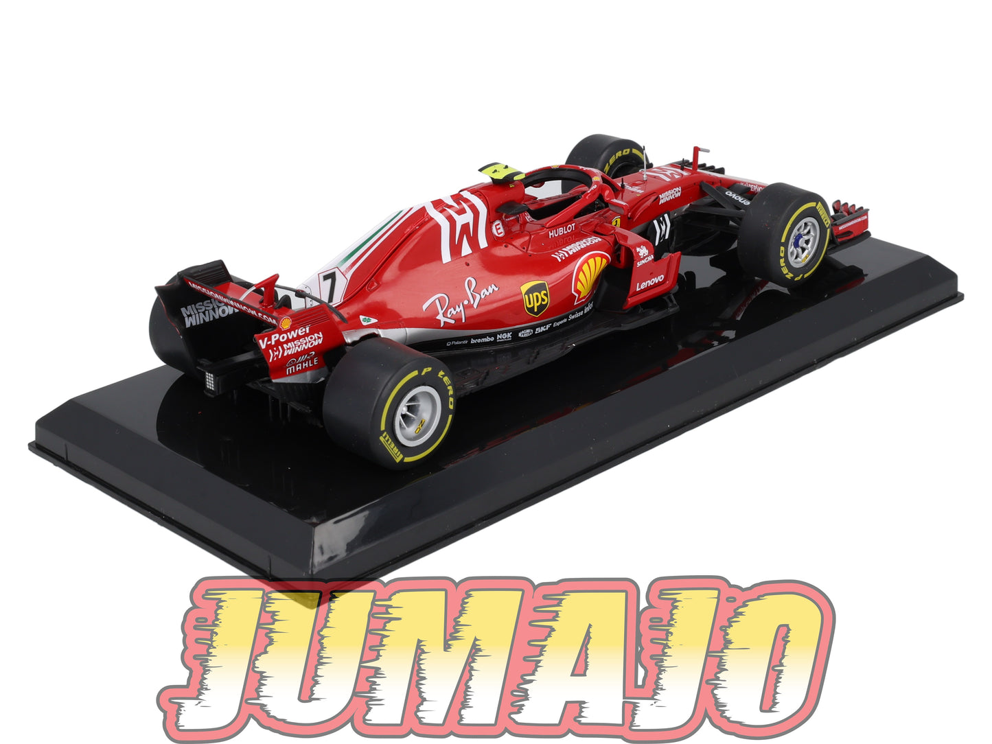 VQFF5 Voiture 1/24 Altaya Formule 1 FERRARI SF71H 2018 #7 K.Raikkonen