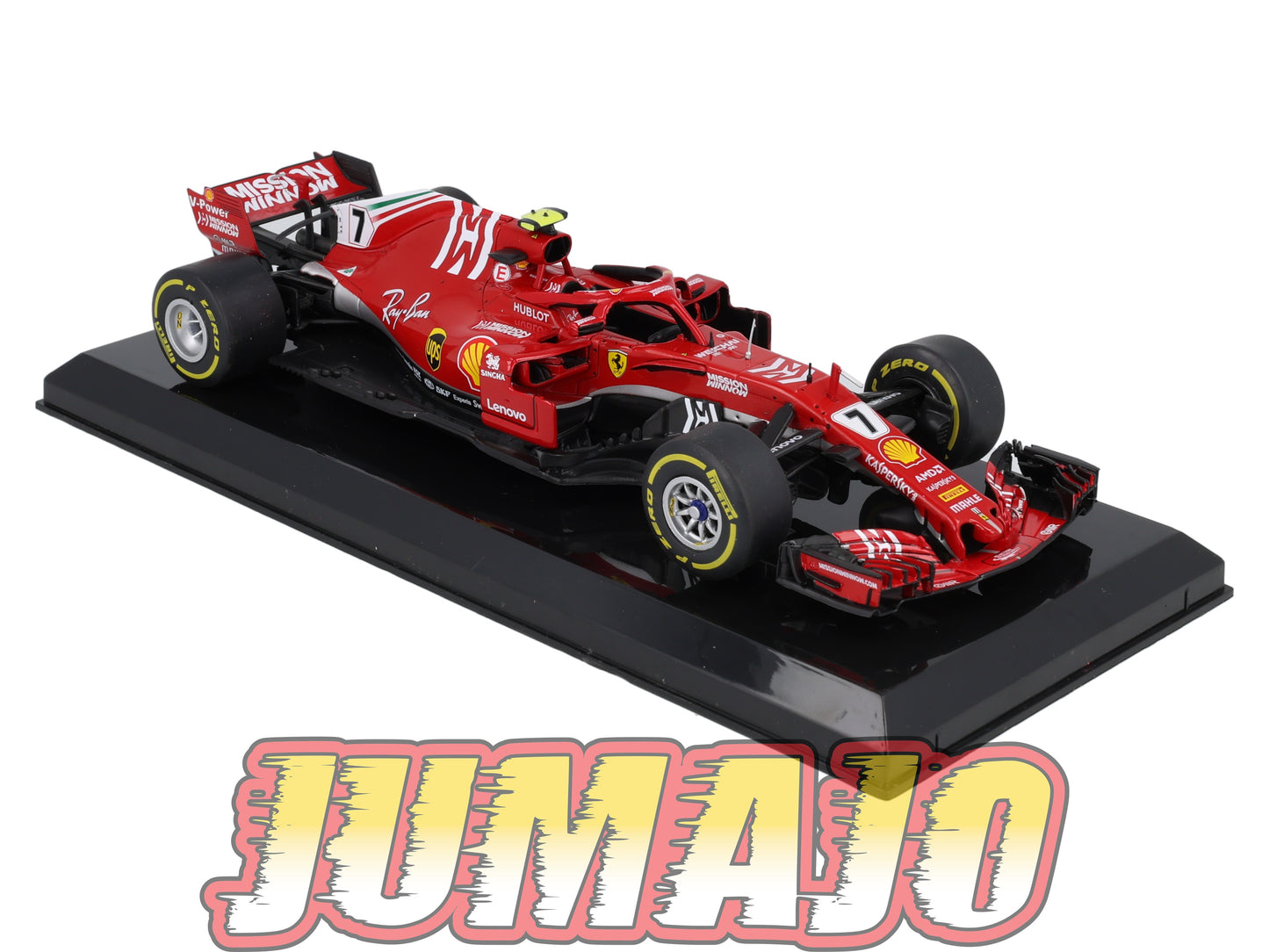VQFF5 Voiture 1/24 Altaya Formule 1 FERRARI SF71H 2018 #7 K.Raikkonen