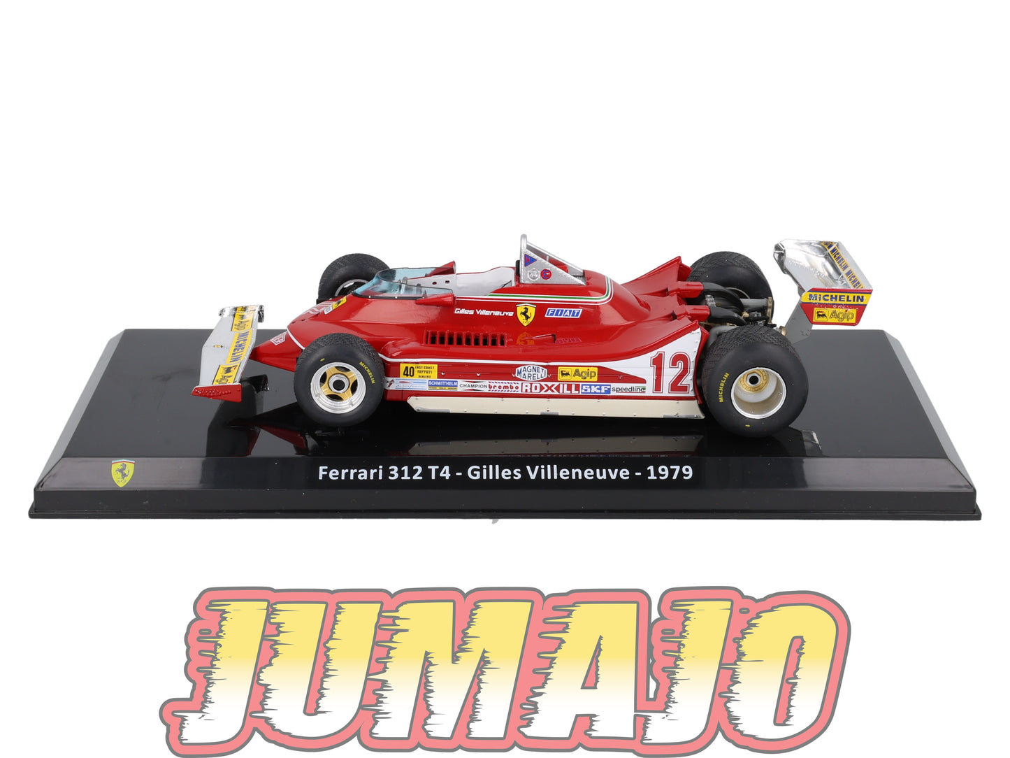 VQFF6 Voiture 1/24 Altaya Formule 1 FERRARI 312 T4 1979 #12 G.Villeneuve