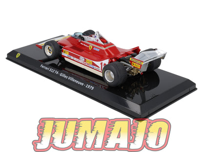 VQFF6 Voiture 1/24 Altaya Formule 1 FERRARI 312 T4 1979 #12 G.Villeneuve
