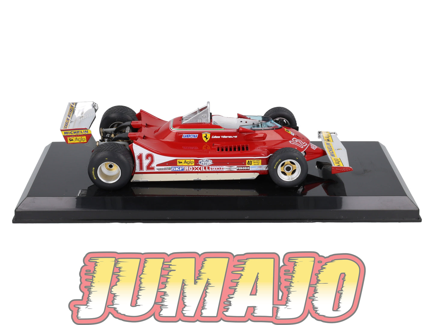 VQFF6 Voiture 1/24 Altaya Formule 1 FERRARI 312 T4 1979 #12 G.Villeneuve