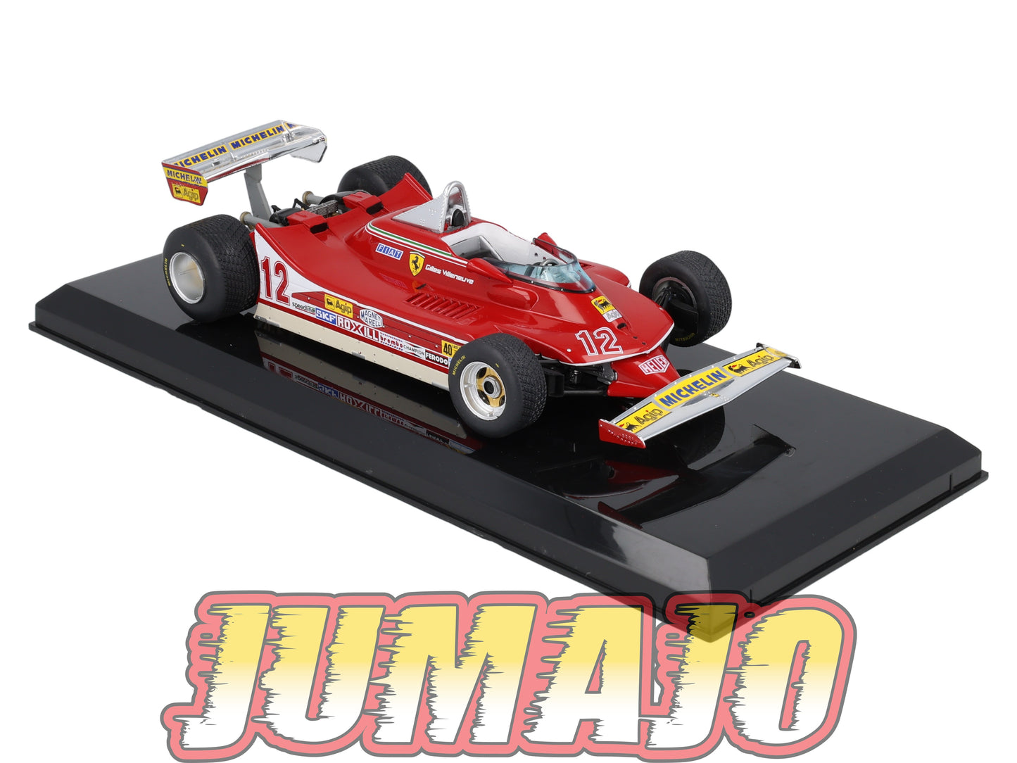VQFF6 Voiture 1/24 Altaya Formule 1 FERRARI 312 T4 1979 #12 G.Villeneuve