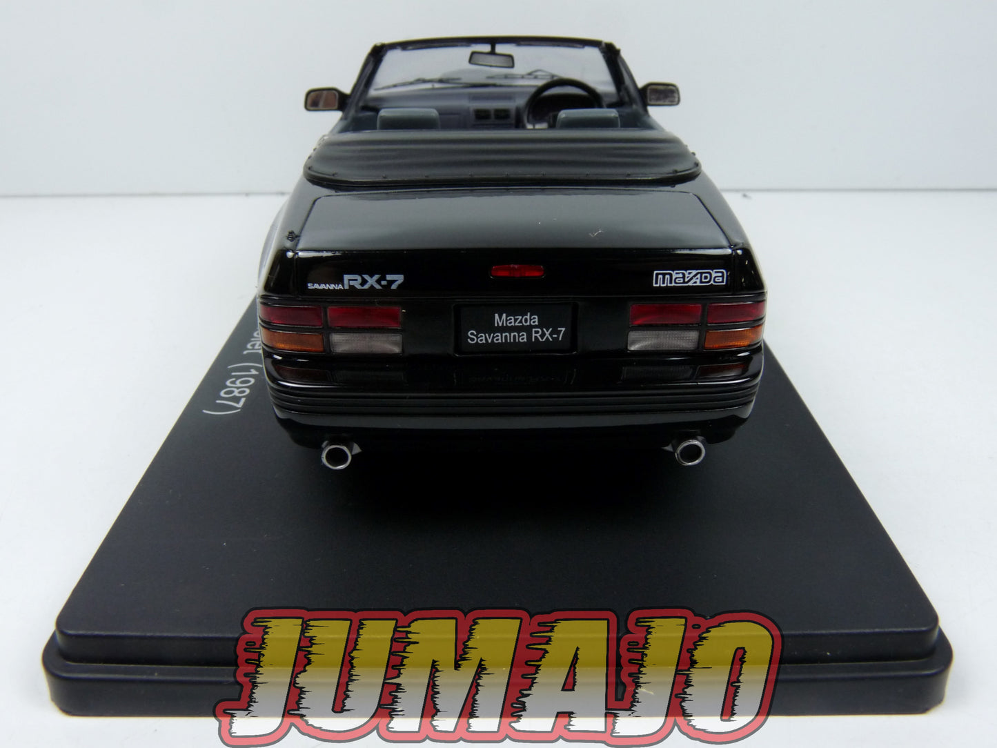 VQJ155 Voiture 1/24 Hachette Japon : MAZDA Savanna RX-7 Cabriolet 1987