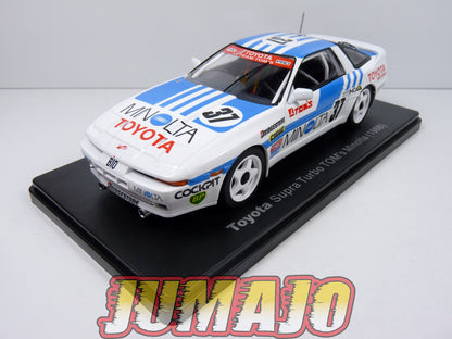 VQJ180 Voiture 1/24 Hachette Japon : TOYOTA Supra Turbo TOM's Minolta 1988 #37