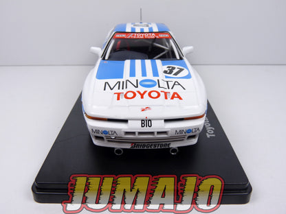 VQJ180 Voiture 1/24 Hachette Japon : TOYOTA Supra Turbo TOM's Minolta 1988 #37