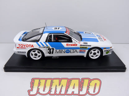 VQJ180 Voiture 1/24 Hachette Japon : TOYOTA Supra Turbo TOM's Minolta 1988 #37