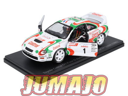 VQJ189 Voiture 1/24 Hachette Japon : TOYOTA Celica GT-Four D.Auriol #1 1995