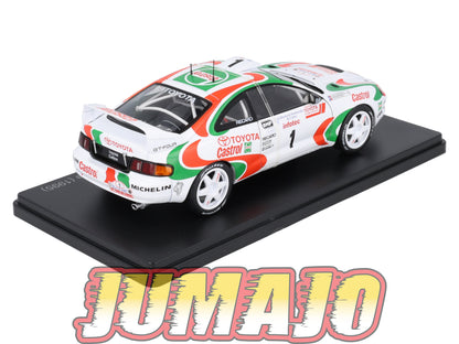 VQJ189 Voiture 1/24 Hachette Japon : TOYOTA Celica GT-Four D.Auriol #1 1995