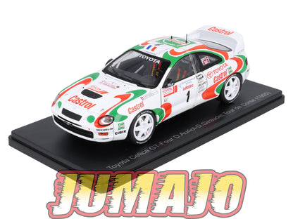 VQJ189 Voiture 1/24 Hachette Japon : TOYOTA Celica GT-Four D.Auriol #1 1995