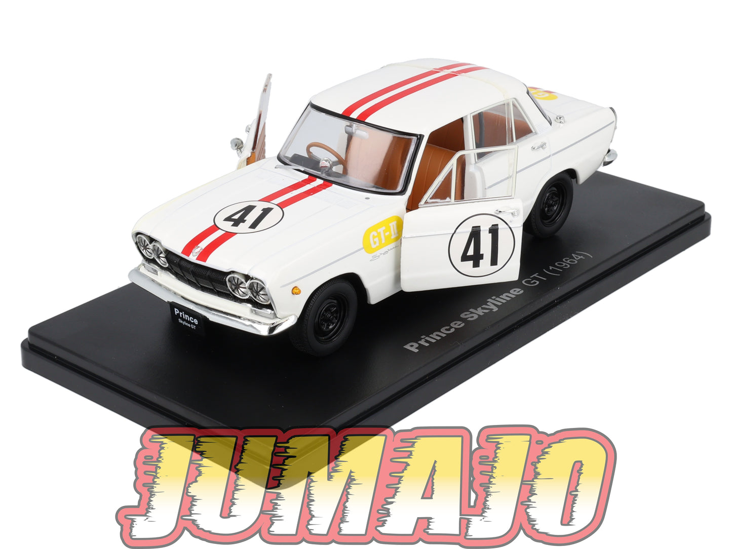 VQJ190 Voiture 1/24 Hachette Japon : PRINCE Skyline GT 1964 #41