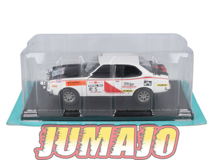 VQJ193 Voiture 1/24 Hachette Japon : MITSUBISHI Lancer 1600GSR A.Cowan #5 1973