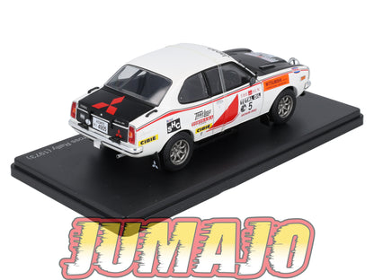 VQJ193 Voiture 1/24 Hachette Japon : MITSUBISHI Lancer 1600GSR A.Cowan #5 1973