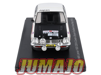 VQJ193 Voiture 1/24 Hachette Japon : MITSUBISHI Lancer 1600GSR A.Cowan #5 1973