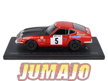 VQJ194 Voiture 1/24 Hachette Japon : DATSUN Fairlady 240Z R.Aaltonen-J #5 1972