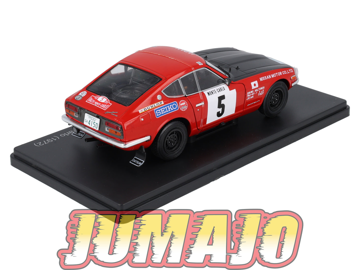 VQJ194 Voiture 1/24 Hachette Japon : DATSUN Fairlady 240Z R.Aaltonen-J #5 1972