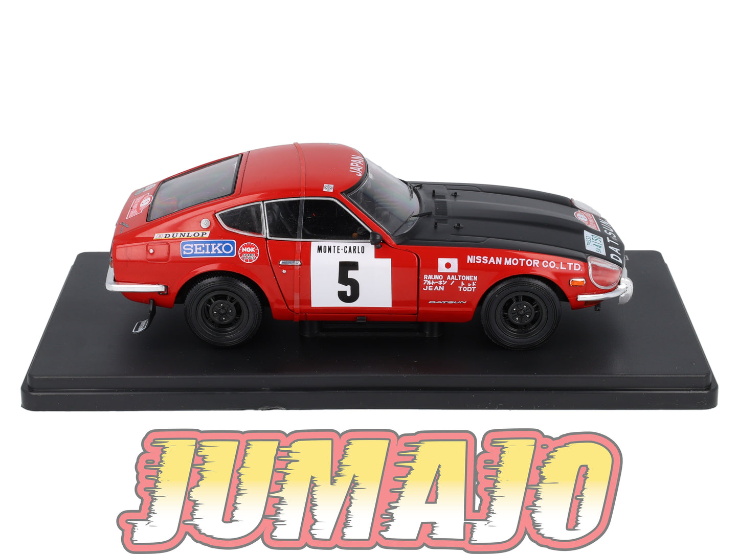 VQJ194 Voiture 1/24 Hachette Japon : DATSUN Fairlady 240Z R.Aaltonen-J #5 1972