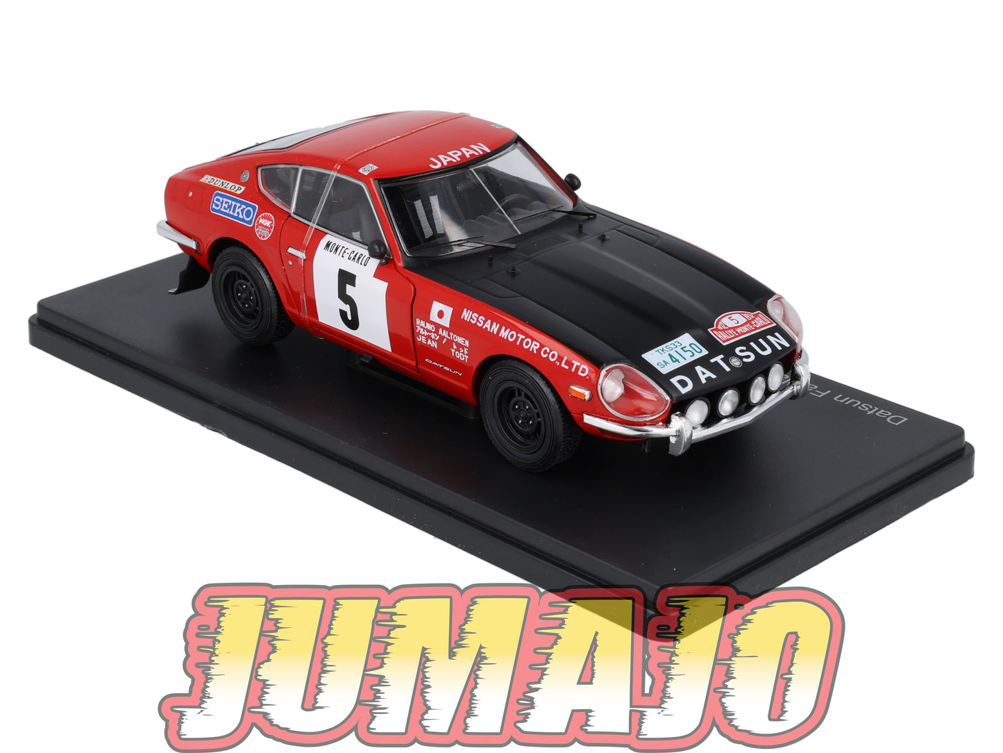 VQJ194 Voiture 1/24 Hachette Japon : DATSUN Fairlady 240Z R.Aaltonen-J #5 1972