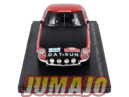 VQJ194 Voiture 1/24 Hachette Japon : DATSUN Fairlady 240Z R.Aaltonen-J #5 1972