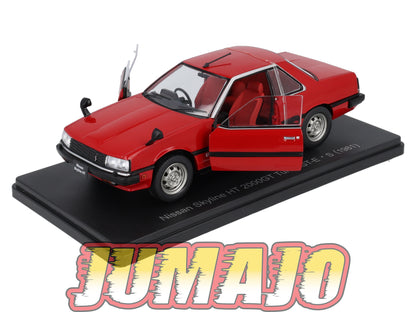 VQJ195 Voiture 1/24 Hachette Japon : NISSAN Skyline HT 2000GT Turbo GT-E 1981