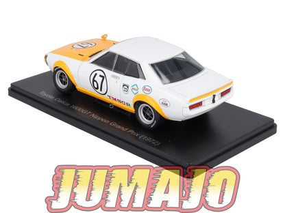 VQJ196 Voiture 1/24 Hachette Japon : TOYOTA Celica 1600GT Grand prix #67 1972