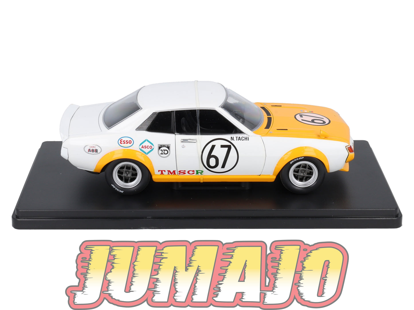 VQJ196 Voiture 1/24 Hachette Japon : TOYOTA Celica 1600GT Grand prix #67 1972