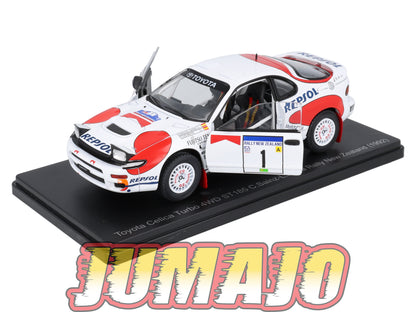 VQJ197 Voiture 1/24 Hachette Japon : TOYOTA Celica Turbo 4WD C.Sainz #1 1992