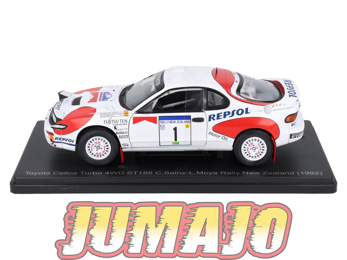 VQJ197 Voiture 1/24 Hachette Japon : TOYOTA Celica Turbo 4WD C.Sainz #1 1992