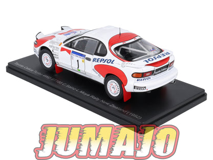 VQJ197 Voiture 1/24 Hachette Japon : TOYOTA Celica Turbo 4WD C.Sainz #1 1992