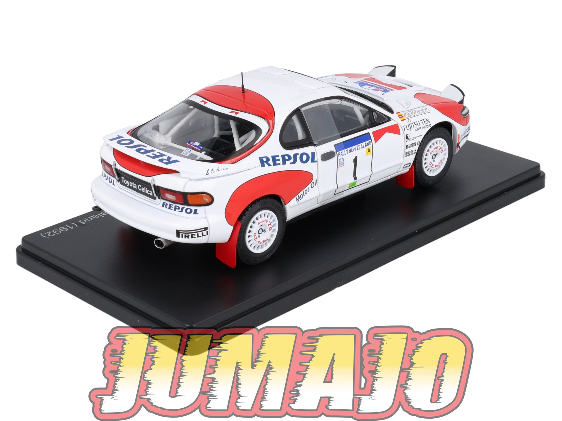 TOYOTA CELICA TURBO 4WD RALLY DE CATALUNYA 1992 - MINIATURAS COLECCION TOYOTA CELICA TURBO 4WD RALLY DE CATALUNYA 1992 - MINIATURAS COLECCION