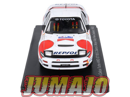 VQJ197 Voiture 1/24 Hachette Japon : TOYOTA Celica Turbo 4WD C.Sainz #1 1992