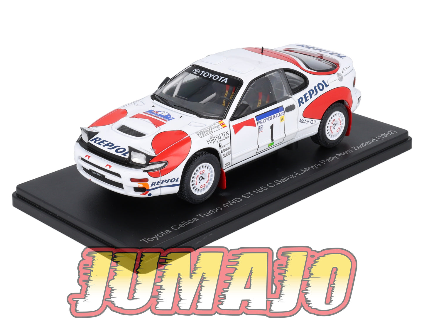 VQJ197 Voiture 1/24 Hachette Japon : TOYOTA Celica Turbo 4WD C.Sainz #1 1992