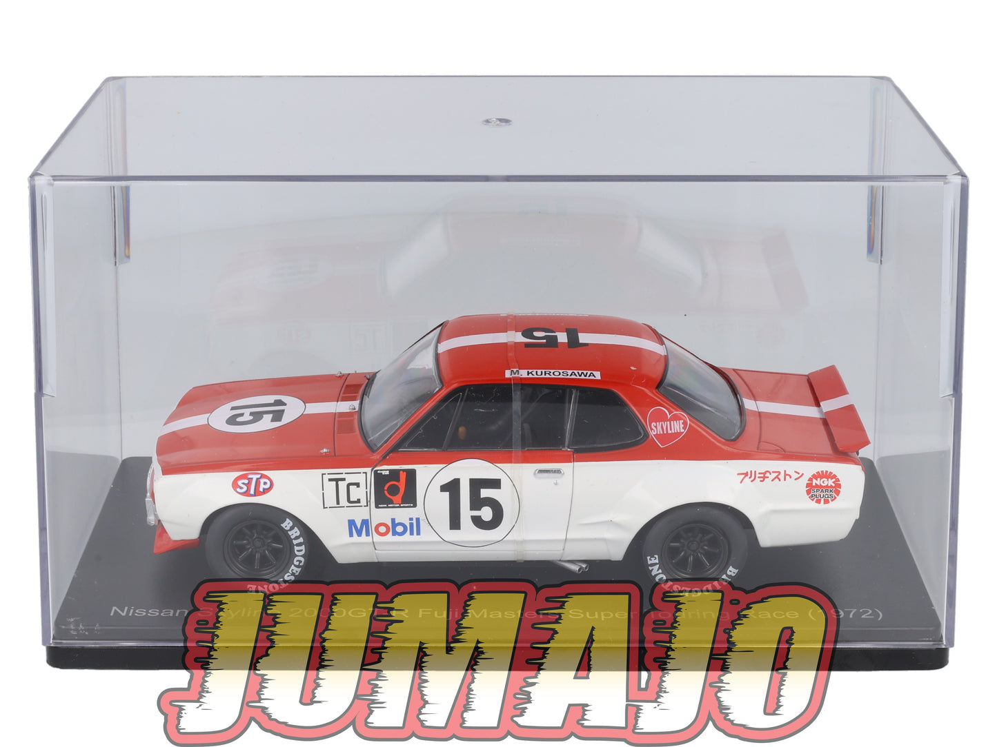 VQJ200 Voiture 1/24 Hachette Japon : NISSAN Skyline 2000GT-R Fuji Masters #15 1972