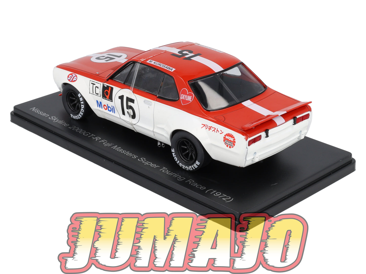 VQJ200 Voiture 1/24 Hachette Japon : NISSAN Skyline 2000GT-R Fuji Masters #15 1972