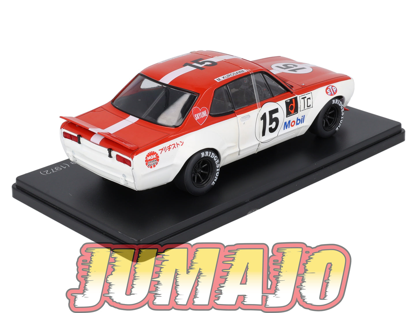 VQJ200 Voiture 1/24 Hachette Japon : NISSAN Skyline 2000GT-R Fuji Masters #15 1972