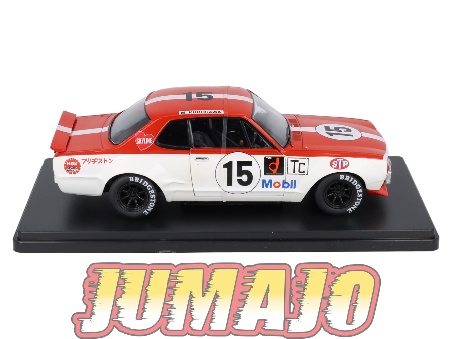 VQJ200 Voiture 1/24 Hachette Japon : NISSAN Skyline 2000GT-R Fuji Masters #15 1972