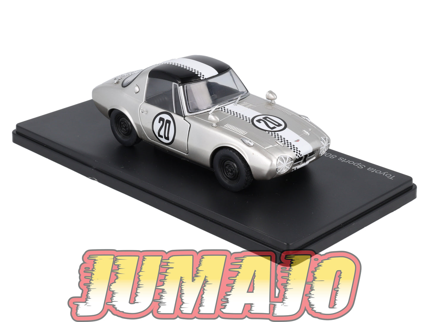 VQJ201 Voiture 1/24 Hachette Japon : TOYOTA Sports 800 GT-I CCC Race #20 1965