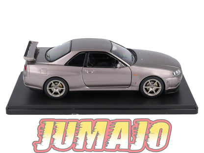 VQJ206 Voiture 1/24 Hachette Japon : NISSAN Skyline GT-R 1999